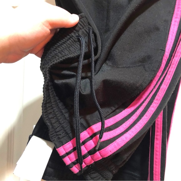 Adidas 3-Stripe Pants Pink L GUC - Picture 11 of 12
